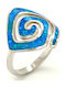 Drandakis Ring with Stones made of Silver