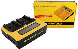 Patona Double Battery Charger Compatible with Kodak