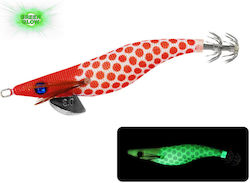 Oceanic Egido Pajama Squid Jigs Fluorescent Red