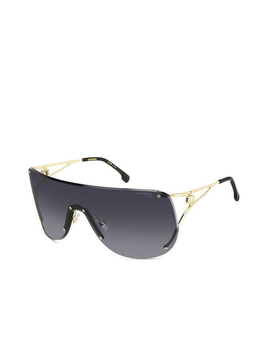 Carrera Women's Sunglasses with Gold Metal Frame and Gray Gradient Lens 3006/S RHL9O