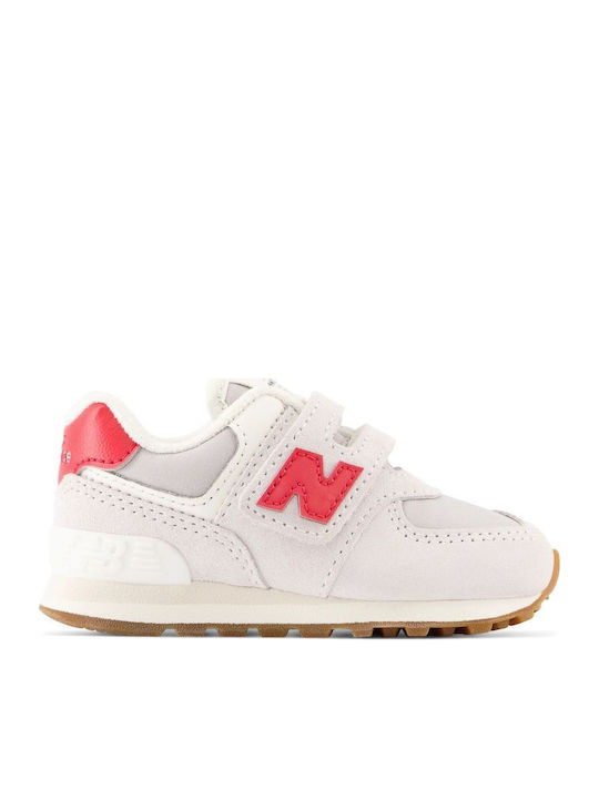 New Balance 574 Детски маратонки Low Бял