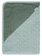 Bebejou Hooded Baby Bath Towel Green