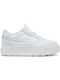 Puma Karmen Rebelle Γυναικεία Sneakers Λευκά