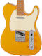Jet Guitars Jet Elektrische Gitarre Telecaster mit SS Tonabnehmerkonfiguration Orange