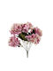 Zaros Bouquet of Artificial Flowers Hydrangea Pink 5pcs