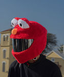 Cookie Monster Motorcycle Helmet Accessories