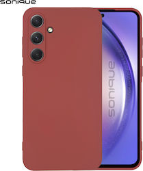 Sonique Galaxy Back Cover Σιλικόνης Μπορντό (Samsung Galaxy A55 5G)