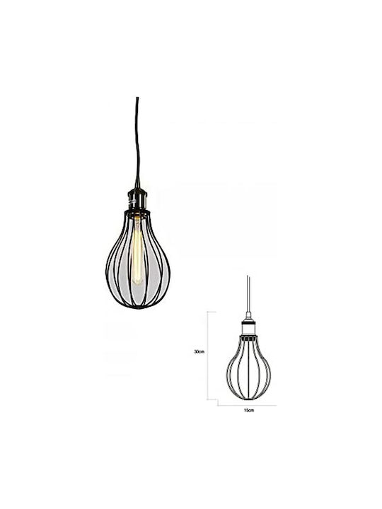 Pendant Chandelier Black