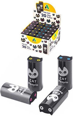 Adel Eraser for Pencil and Pen Cat" 1pcs