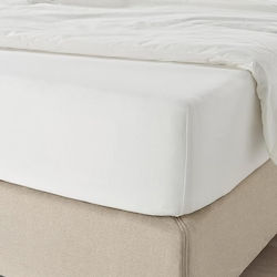 Astron Italy Percalle Луксозен Чаршаф За Хотел с Ластик 160x235см