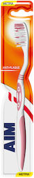 AIM Antiplaque Toothbrush Medium Pink