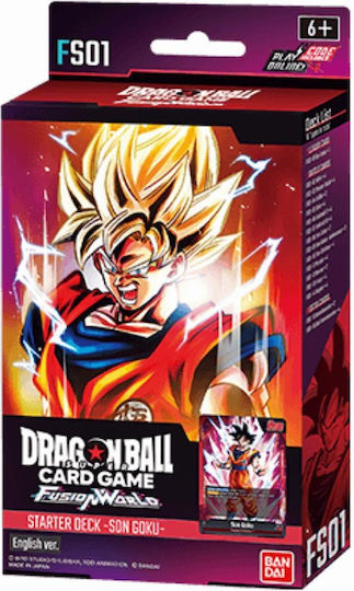 Namco - Bandai Son Goku Dragon Ball Fusion World Deck (EN)
