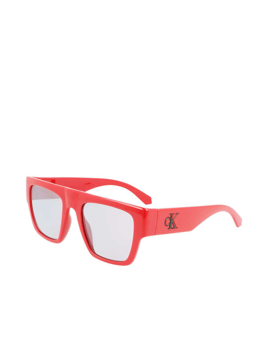 Calvin Klein Sonnenbrillen mit Rot Rahmen und Rot Linse CKJ22636S 600