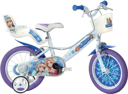 Dino Bikes Snow Queen 16" Παιδικό Ποδήλατo Πόλης Γαλάζιο