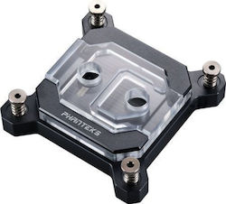 Phanteks Cpu Block Copper + Nickel Glacier C370i Black Ψυκτικό Υγρό Ασημί