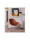 Faro Barcelona Dominicana Floor Lamp H150xW41.6cm. with Socket for Bulb E27 Black