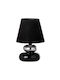 Bakaji Decorative Lamp with Socket for Bulb E14 Black