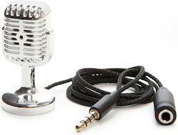 Kikkerland Μικρόφωνο Karaoke Ενσύρματo Mini Vintage Kikkerland Μικρόφωνο Karaoke Ενσύρματo Mini Vintage