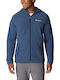 Columbia Men's Winter Softshell Jacket Waterproof and Windproof Blue