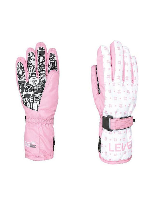 Level Παιδικά Γάντια Ροζ