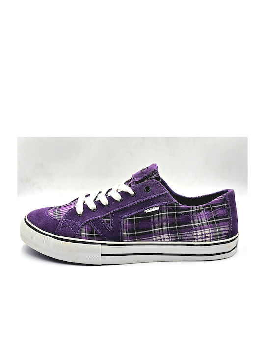 Vans Γυναικεία Sneakers Purple / White / Black