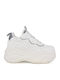 Γυναικεία Chunky Sneakers Λευκά