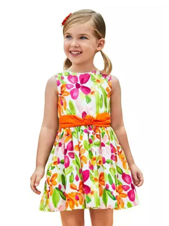 Mayoral Детска рокля Цветя Colorful