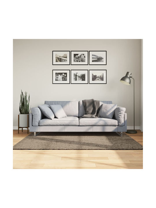 vidaXL Rug Rectangular Grey