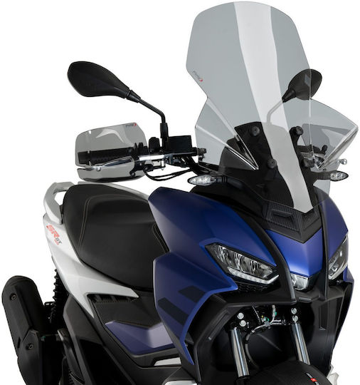 Puig Sport Motorcycle Windshield & Windscreen Tinted Visor for Yamaha SR 21482H
