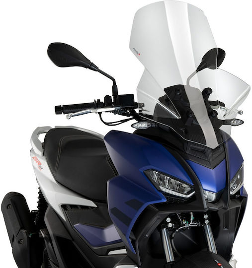 Puig Sport Motorcycle Windshield & Windscreen Transparent Visor for Yamaha SR 21482W