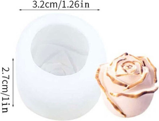 Mold Silicone for Candle / Clay / Liquid Glass 2.5x2.5cm