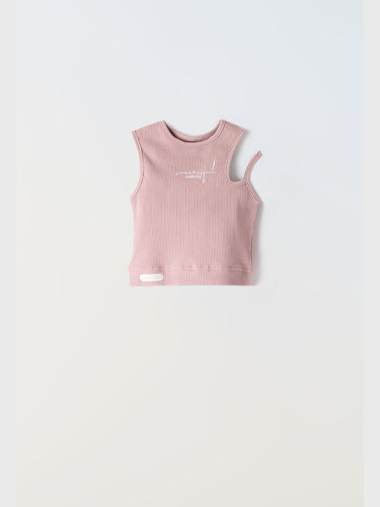 Evita Kids Blouse Sleeveless Pink