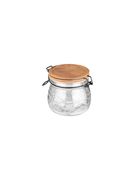 Estia Set 1pcs Jars General Use with Airtight Lid Glass 500ml