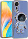 Oppo Astronaut Umschlag Rückseite Silikon Blau (Oppo A78 4G)
