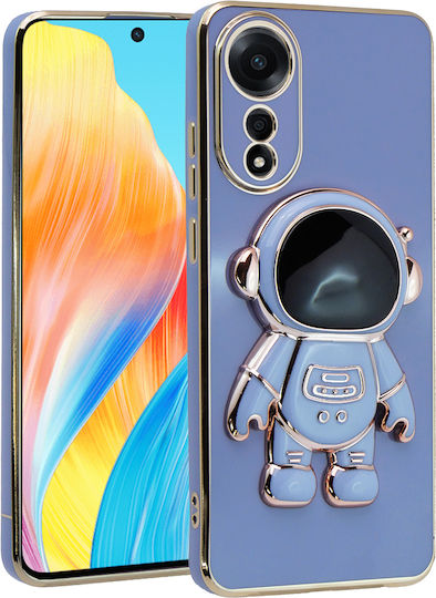 Oppo Astronaut Umschlag Rückseite Silikon Blau (Oppo A78 4G)