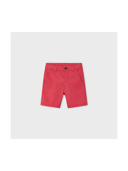 Mayoral Kids Shorts/Bermuda Fabric red