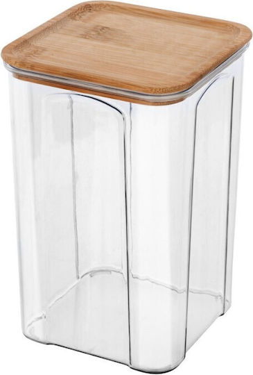 Estia ESSENTIALS General Use Vase with Lid Plastic Transparent 800ml