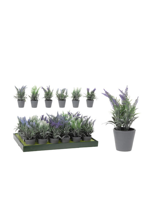 ArteLibre Artificial Plant in Small Pot Lavender 1pcs (Various Designs)