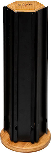 Ξύλινο Stand Αποθήκευσης για 60 Κάψουλες Nespresso 11x11x35cm 179671