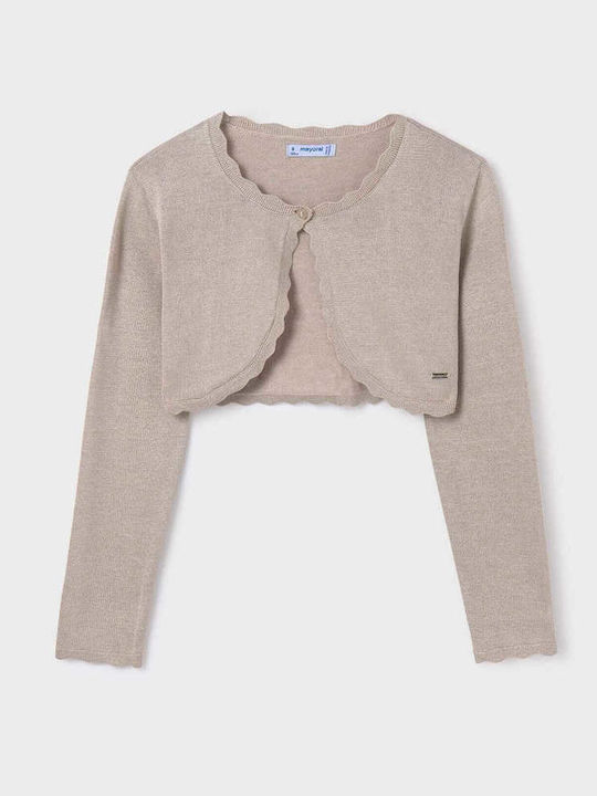 Mayoral Kids Cardigan Knitted Gray
