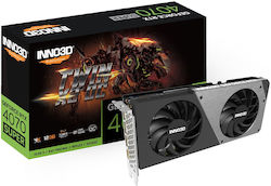 Inno 3D GeForce RTX 4070 Super 12GB GDDR6X Twin X2 OC Κάρτα Γραφικών