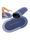Soul Rutschfest Badematte Mikrofaser Oval 27166 Blue 40x60cm