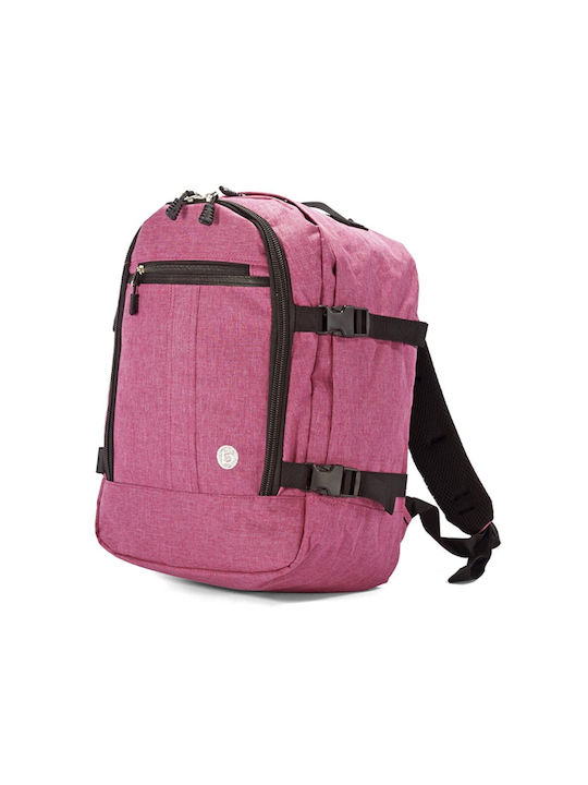 Benzi Women's Fabric Backpack Pink