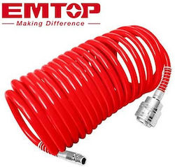 Emtop EAHE0501 Въздушна маркуч Спирала 5м