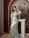 RichgirlBoudoir Maxi Evening Dress Green