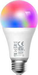 Meross Homekit Bec inteligent LED 60W pentru Soclu E27 și Formă A19 RGB 810lm Reglabil în intensitate