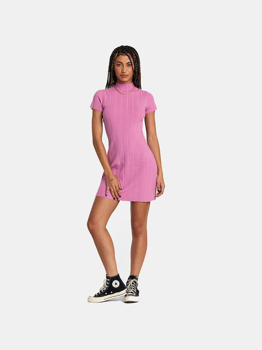 RVCA Mini Φόρεμα Ροζ