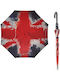 Y Not? Αυτόματη Ομπρέλα Βροχής με Μπαστούνι Navy Μπλε