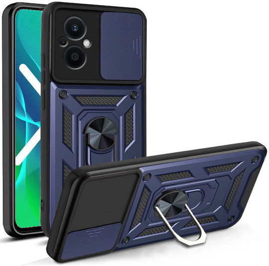 Erbord Back Cover Μεταλλικό Navy Μπλε (Oppo Reno7 Lite)