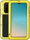 Love Mei Back Cover Μεταλλικό Κίτρινο (Huawei P30 Pro)